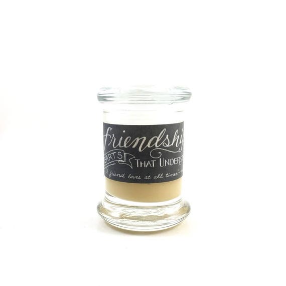 Friendship Candle/ Gifts/ Friend Gift Candle/ Friendship Etsy