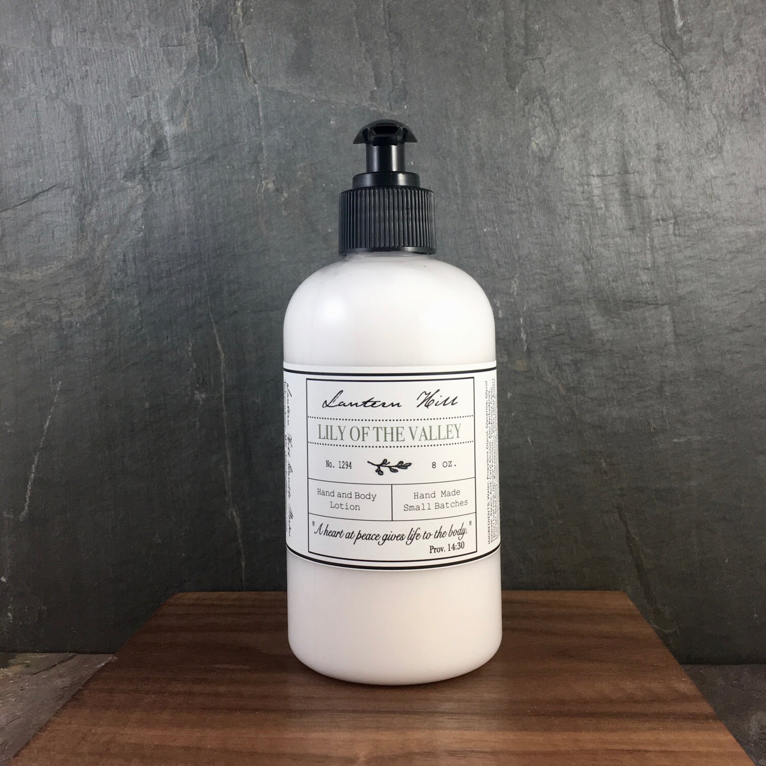 Lily of the Valley Hand and Body Lotion - 8 oz. pump