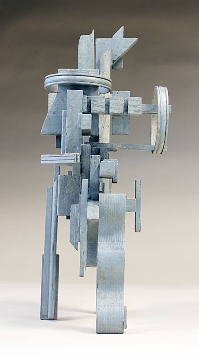 Abstrakte Skulptur 56 von Tom Haney ein von einer Art Holz Skulptur von Tom Haney, Automaten Hersteller einzigartiges Geschenk für ihn Geschenk der Kunst Bild 3