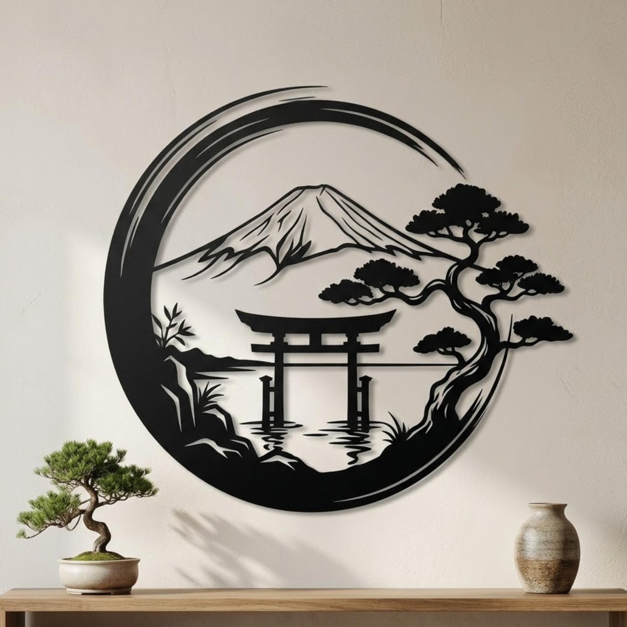 Mt Fuji Metal Wall Art - Etsy
