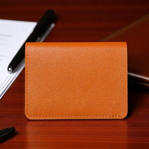 Portafoglio sottile porta carte di credito - Portadocumenti bifold minimalista, porta carte di credito leggero, organizer per patente per uomo e donna