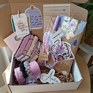 Blind Date with a Book | Bookish Gifts | Book Lover Gifts | Personalized Book | Spicy Romance Book | Romance Sci Fi Fantasy | hygge gift box
