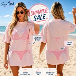Custom Bachelorette Shirts,Beach Bach Weekend Tee,Bachelorette Bikinis and Martinis Bachelorette,Bridesmaid Vacation Tee,Group Shirt