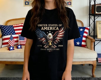 USA 250th Anniversary Bald Eagle Statue of Liberty Shirt,1776-2026 Patriotic US Tee, American Pride Apparel,Floral Quilt Style Patriotic Tee