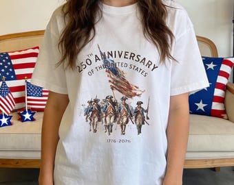 USA 250th Anniversary Revolutionary War Tee,1776-2026 Patriotic History Shirt,Perfect Gift for American Patriots,Fourth of July Vintage Top