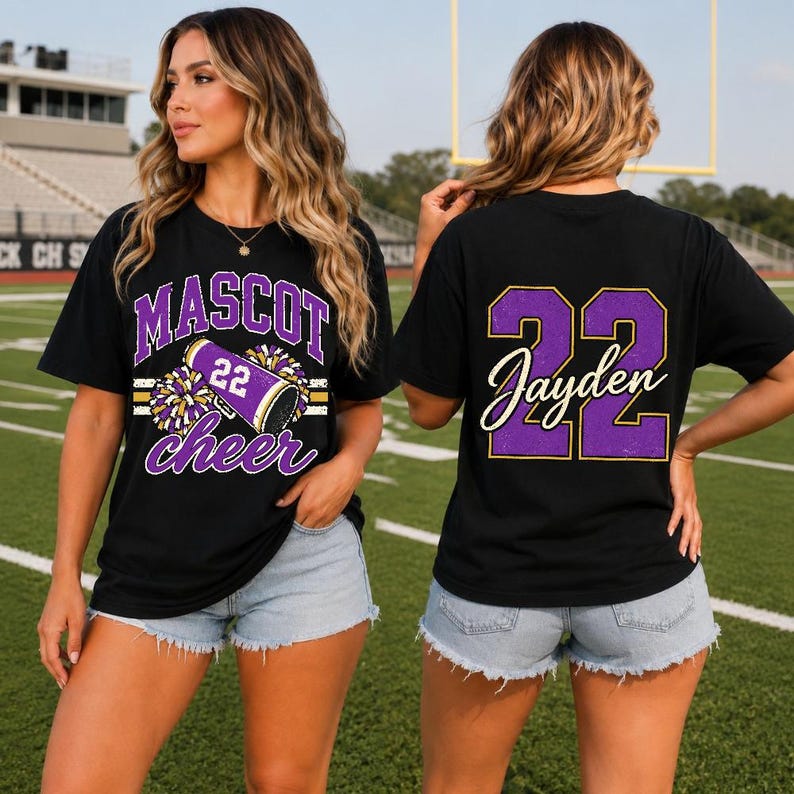 Personalized Comfort Colors Soccer Shirt,mascot Name Tee,custom Player ...