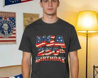 USA 250 Years of Freedom Shirt,1776-2026 Patriotic USA Birthday Tee,American Pride Anniversary Apparel,Perfect Present for American Families