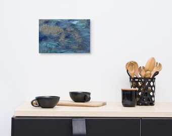 Impresión en lienzo, impresión de arte abstracto, impresión sobre lienzo, arte de pared de ensueño