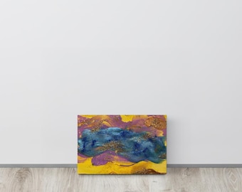 Impresión en lienzo, impresión de arte abstracto, impresión sobre lienzo, arte de pared de ensueño