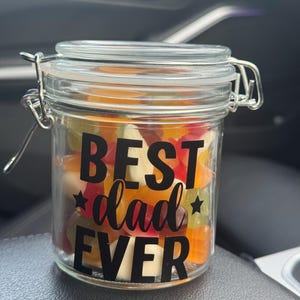 Halal Sweet Jar for Dad- Fathers Day or Birthday Gift- Treat Jar for him