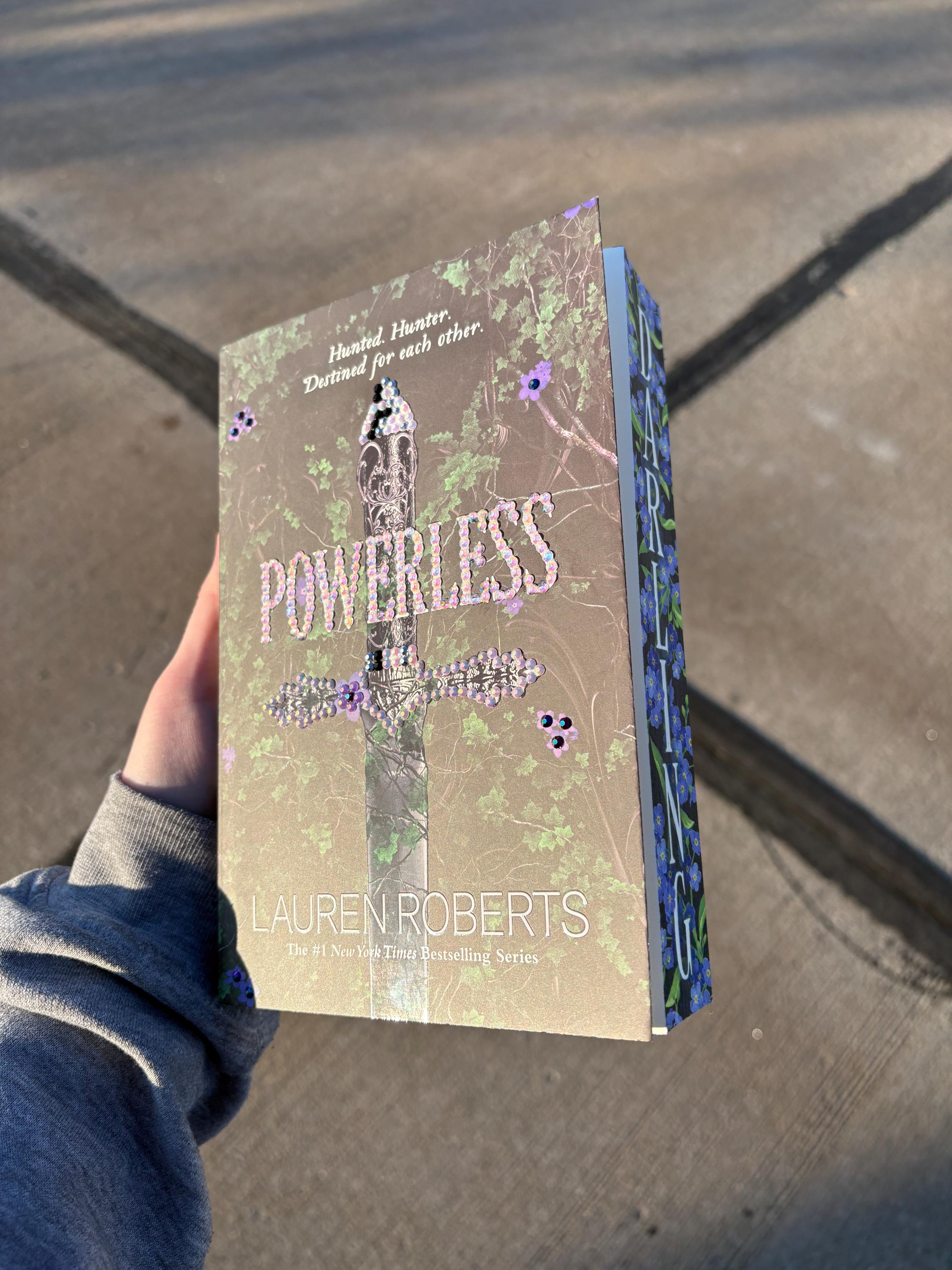 Powerless Purple Sprayed Edges - Etsy