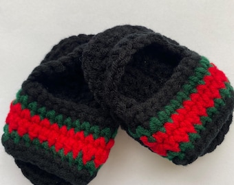 Newborn Baby Girl Baby Boy Crochet Knitted Shoes Slippers Sandals Baby Shower Gift Mommy and me Pregnant Mom Gift Gender Reveal Gift