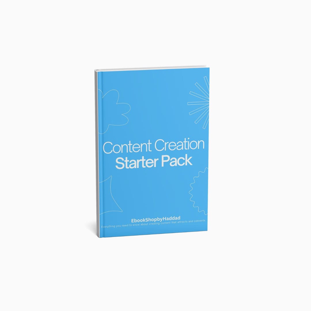 Content Creator Starter Pack - Etsy