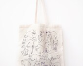 50% Off Picasso Cats Tote Seconds