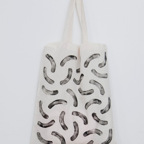 Hand Printed Tote