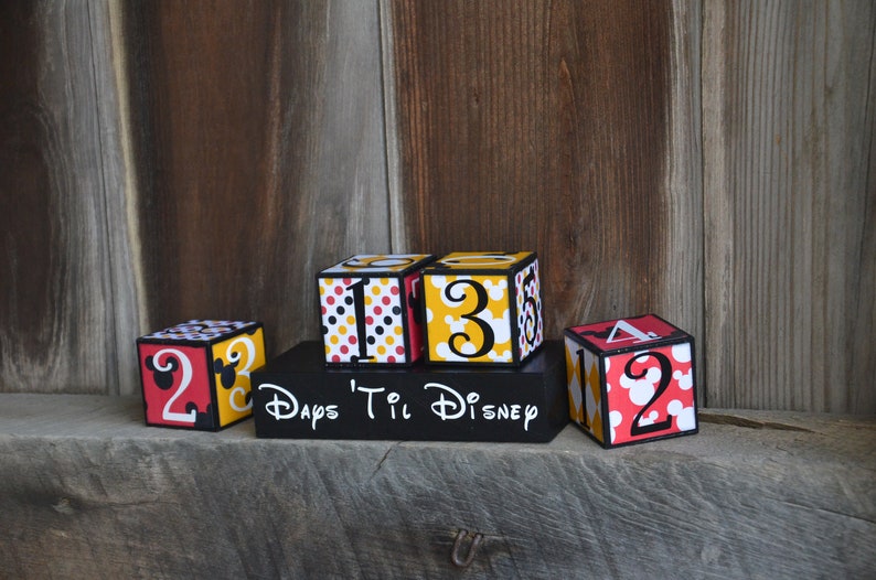 Disney Countdown Blocks image 4