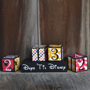 Disney Countdown Blocks image 5