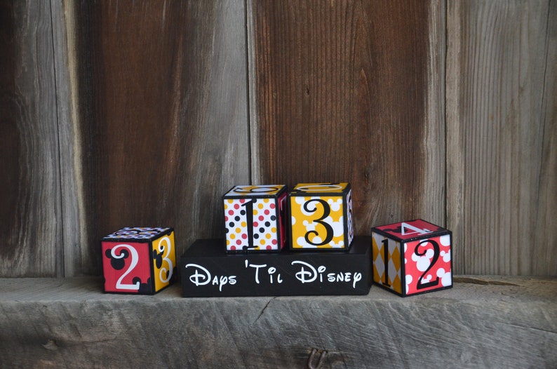 Disney Countdown Blocks image 5