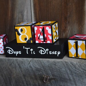 Disney Countdown Blocks image 2