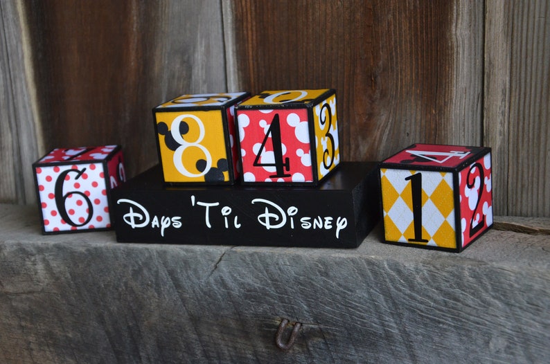 Disney Countdown Blocks image 2