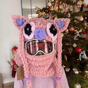 Balaclava Angel, ski helmet, balaclava helmet, Balaclava mask, Ski mask balaclava, Handmade Ski Helmet Cover, Breathable Knit Balaclava