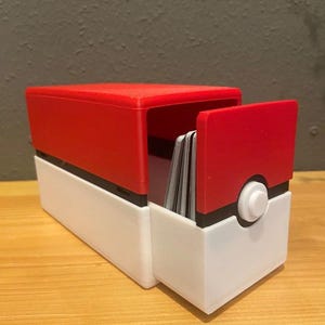 Caja de Almacenamiento Pokeball Cartas Pokemon