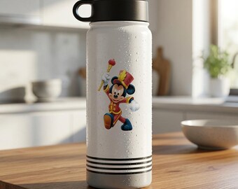Cartoon Kids Water Bottle 32oz | Cute Kids Bottle, Durable Hydro Flask Style