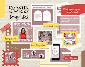 Social Media Template Kit for Canva | Instagram Branding Pack for Coaches & Entrepreneurs