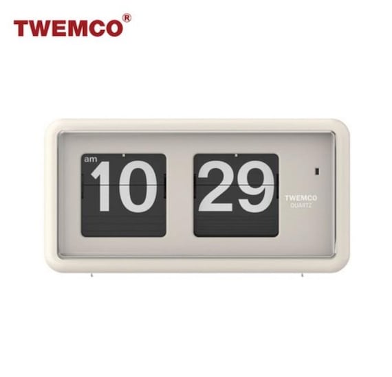TWEMCO QT-30 : the Ultimate Retro Flip Clock for Desk & Wall Use