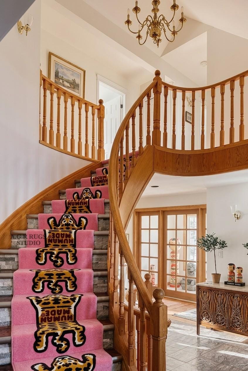 Human Made Tiger Rug - Etsy
