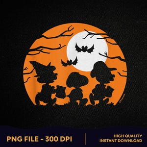 Halloween Bats in the Moon Digital File, Spooky Halloween Decor, Halloween Printable, Halloween Wall Art, Digital Download
