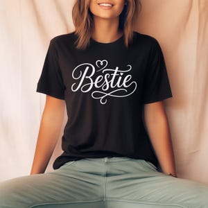 Besties SVG, Bestie Svg, Friendship Svg Png, Best Friends Svg, Varsity Besties Svg, Bestie Shirt Svg, Bestie Club Svg, Best Friend Shirt Svg