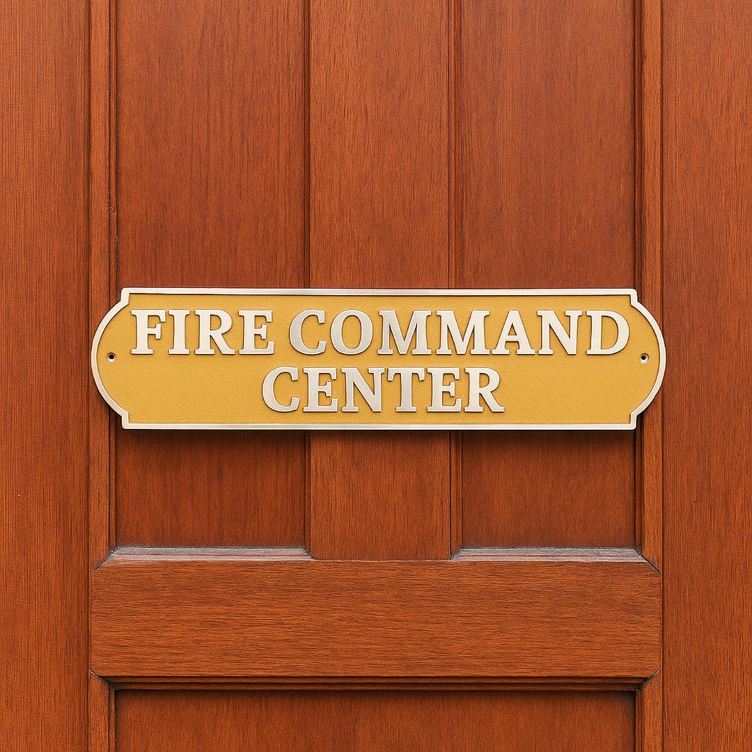 Personalized Door Sign | Custom Engraved Wall Plaque | Office, Room ...