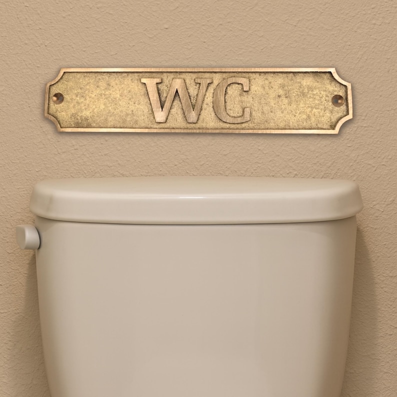 brass bathroom sign

vintage door plaque

shower door sign

WC door plate

rustic home décor

antique brass sign

bathroom wall décor

restroom door sign

toilet door plaque

farmhouse bathroom sign

solid brass plate

old style door sign

bathroom door marker

brass home accessories

retro bathroom plaque

hotel