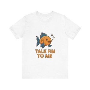 Cute Cartoon Fish Shirt | Talk Fin to Me Design