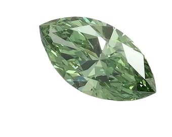 Marquise Cut Green Sapphire Loose cut Lab Grown For Jewelry Making Excellent cut September Birthstone Excellent cut