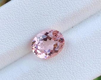 Oval cut Loose Morganite Lab Grown Pink Morganite For Jewelry Making