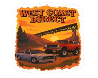 Squarebody Sunset WCD Original Sticker