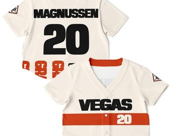 Kevin Magnussen 20 Vegas Street Circuit Crop Top, Haas F1 Girls Paddock Shirt, KMag Fan Apparel