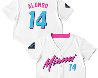 Fernando Alonso 14 Miami Vice Home Crop Top, Aston Martin Pastel Fan Tee, El Plan Paddock Style