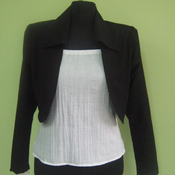 Bolero Sleeves in Black