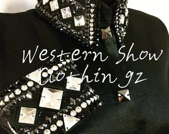 Western Custom Rodeo Queen, Showmanship, Horsemanship, Western Pleasure Show Shirt & Women Rail shirt.