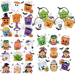 Nuggets Meal Bucket Png, Spooky Nuggets Meal Bucket Halloween PNG, Retro Coquette Halloween Png, Funny Spooky Nuggets ng, Spooky Buckets PNG