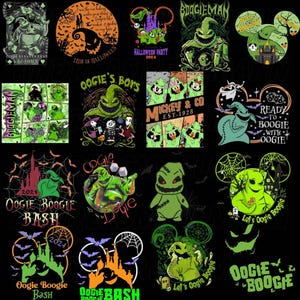 Cartoon Halloween PNG, Boogieman lets oogie Png,Nightmare Character Halloween Png, Spooky Vibes png, Spooky Season Png, Horror Halloween Png