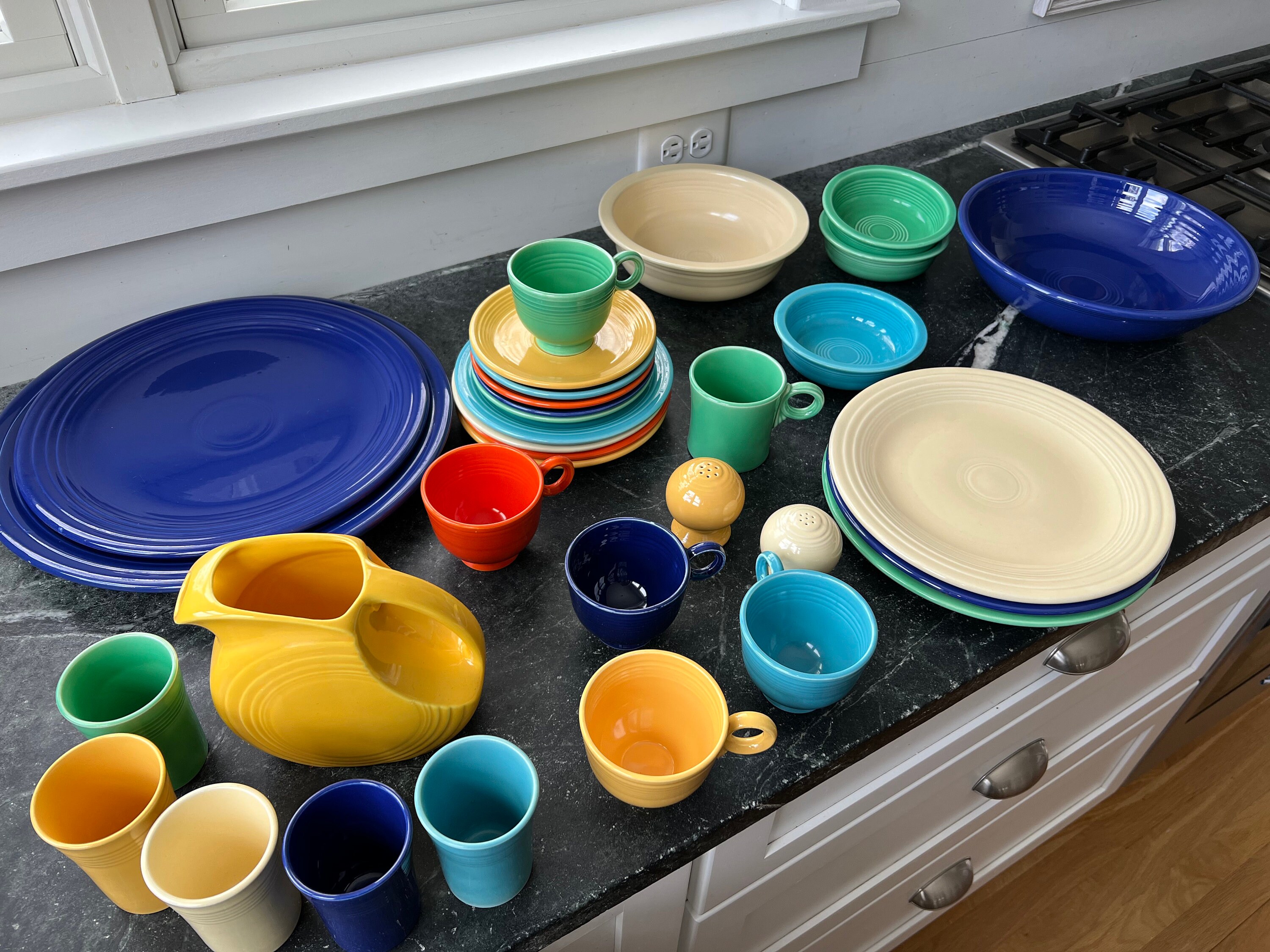 Fiesta 13 Chop Plate Cobalt Blue 1936-1951 Vintage Fiestaware - Etsy