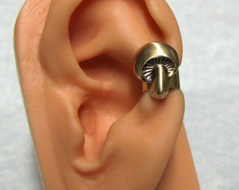 Woodland Mushroom Ear Cuff