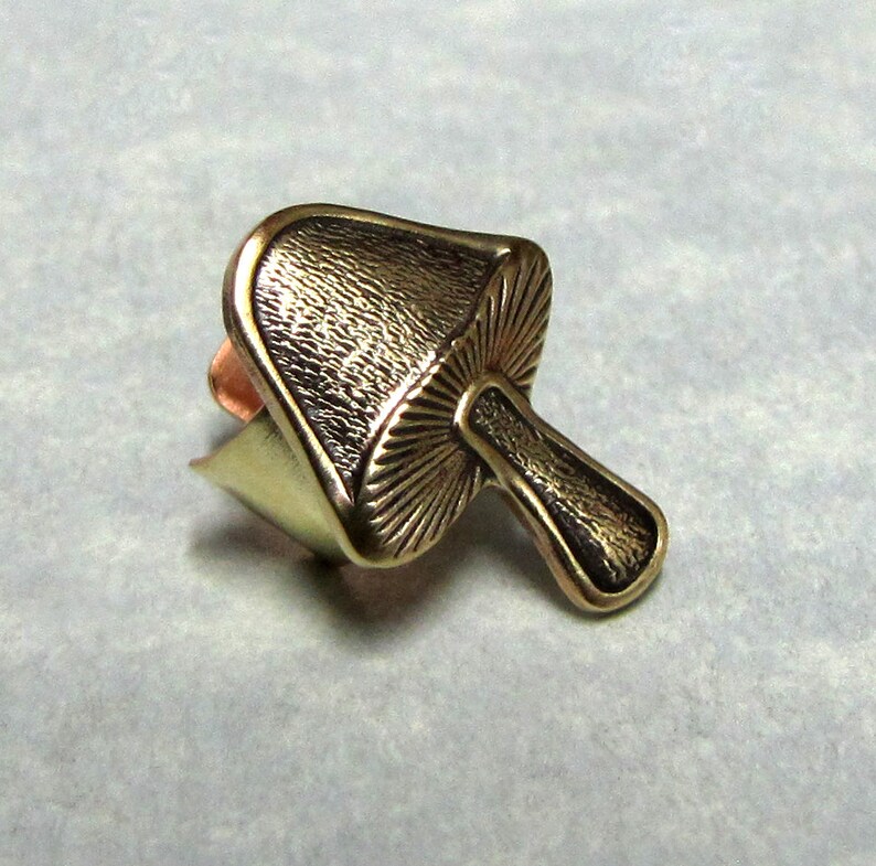 Forest Mushroom Ear Cuff Etsy