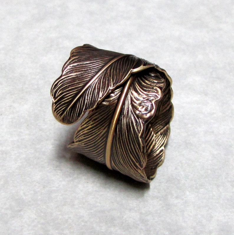 Raven Feather Ring image 3