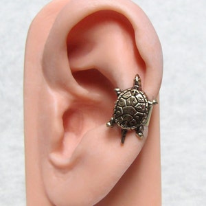 Sea Turtle Nautical Ear Cuff