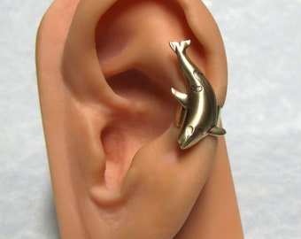 Orca Nautical Ear Cuff ( left ear )